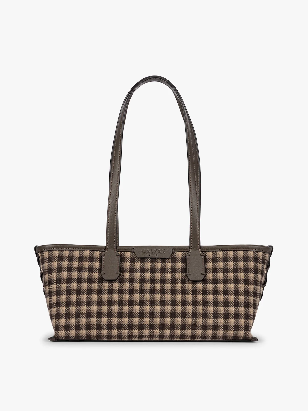 Colette Shoulder Tote in Brushed Flannel